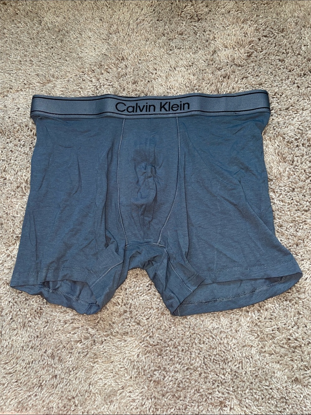 Gently worn Calvin Klein Charcoal Gray Boxer Briefs size medium